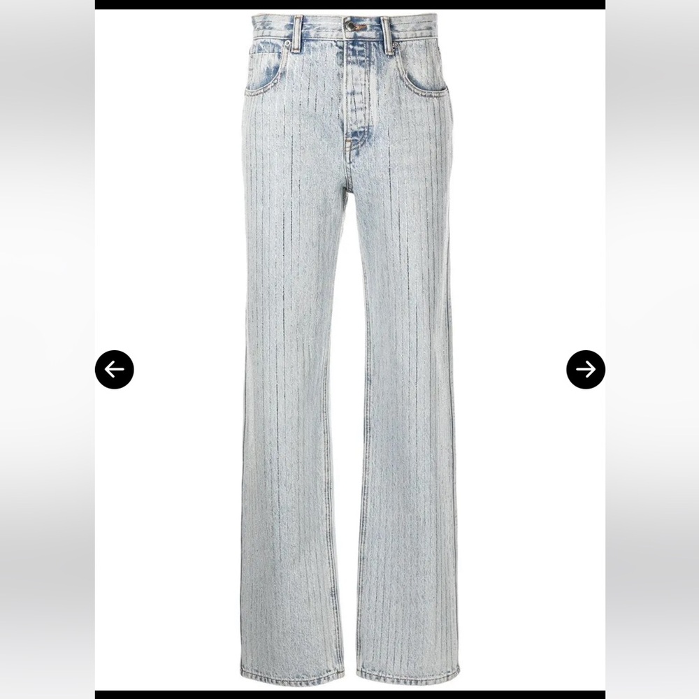 Alexander Wang Light Blue Flare Jeans